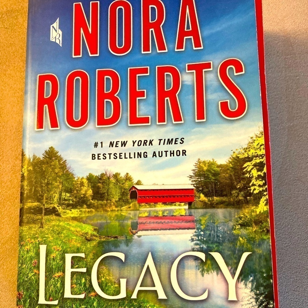 Nora Robert’s book ‘Legacy’ bestseller